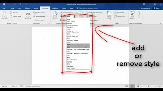 How to Add Bibliography Style Vancouver IEEE Reference Harvard to Microsoft Word Last Update [upl. by Llenwahs]