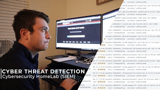 Cybersecurity Homelab  Detecting Cyber Threats SIEM [upl. by Adaiha249]