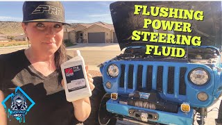 How to change your power steering fluid [upl. by Analli133]