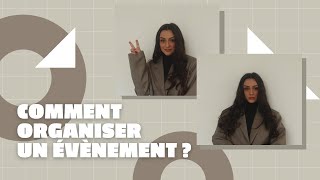 Comment organiser un événement [upl. by Ynohtona]