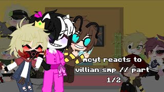 mcyt react to villian smp  12 [upl. by Sherie918]