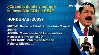 ¿Cuándo dónde y porqué se aplicó la Carta Democrática Interamericana [upl. by Possing]