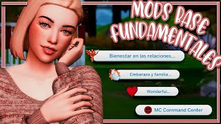 MODS NECESARIOS para empezar en los Sims 4 en español 🌹✨ [upl. by Yhtorod]