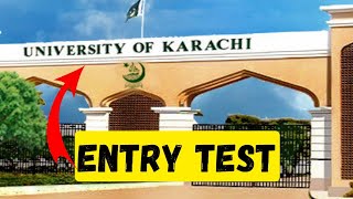 ENTRY TEST KI TYARI KESE KEREN KARACHI UNIVERSITY ADMISSION 2025 [upl. by Novit]