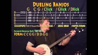 Dueling Banjos  Banjo Cover Lesson with TAB [upl. by Sparky16]