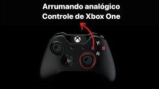 Como arrumar Analogico controle Xbox One drift analogico Xbox One [upl. by Ayamat]