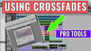 How to use Crossfades in Pro Tools  OBEDIAcom Avid Pro Tools Training and Tech Support [upl. by Enair]