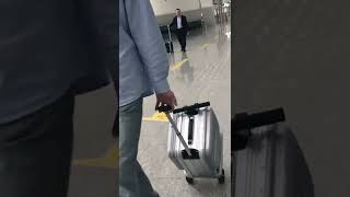 AirwheelFree Intelligent Lifetake airwheel electric scooter suitcase for travel and business [upl. by Bonita]