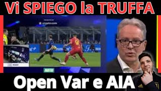 JUVENTUS TREFOLONI complice del SISTEMA  la STORIA si RIPETE vergogna OPEN VAR [upl. by Reames]