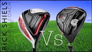 TaylorMade AeroBurner Mini Driver Vs R15 Fairway Wood [upl. by Bekha915]