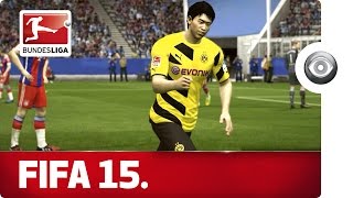 Bayern München vs Borussia Dortmund  FIFA 15 Prediction with EA SPORTS [upl. by Ahsielat]