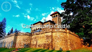 The Cantacuzino Castle from Romania  Wednesday Movie Set [upl. by Yatzeck643]