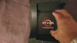 AMD Ryzen Threadripper 1900x Unboxing [upl. by Katine]