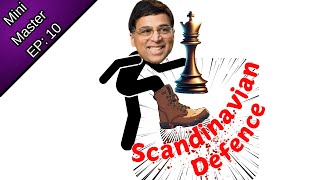 Anand Crushes Scandinavian Defence [upl. by Asyral331]