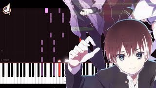 Nakanohito Genome Jikkyouchuu OST  24Hours Precious  Piano Cover Synthesia 「ピアノ」 [upl. by Neyrb]