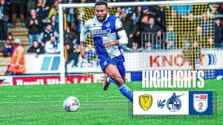 Match Highlights  Burton Albion v Bristol Rovers [upl. by Hayidah267]