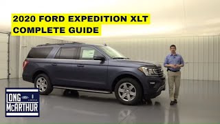 2020 FORD EXPEDITION XLT COMPLETE GUIDE [upl. by Jephum910]