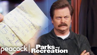 Ron Writes a Will  Parks and Recreation [upl. by Enymsaj]