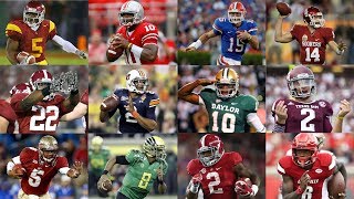 The quotHeisman Momentquot of Every Heisman Trophy Winner 20052016 [upl. by Atiloj]