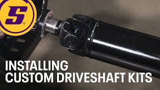 How to Measure and Install A Custom Steel Driveshaft [upl. by Dimond]