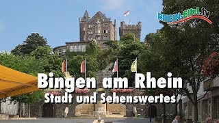 Bingen am Rhein  Stadt und Sehenswürdigkeiten  RheinEifelTV [upl. by Anrapa]