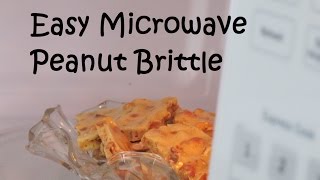 The EASIEST and YUMMIEST Microwave PEANUT BRITTLE [upl. by Xed]