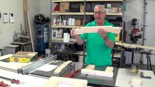 Building A Glider Rocker Love Seat Video 1 [upl. by Antonie801]