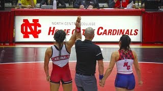 North Central College Womens Wrestling vs MacMurray  110519 [upl. by Narf]