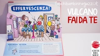 Esperimenti per bambini fai da te il vulcano che erutta [upl. by Stichter]