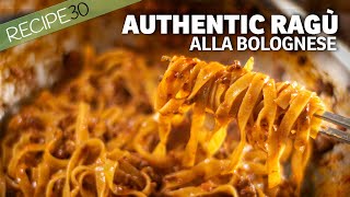 Look no further How to cook Authentic Ragù Alla Bolognese with Tagliatelle [upl. by Ocsic]