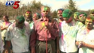 Holi Celebrations In New Jersey By quot Kalabharathiquot [upl. by Acinok619]