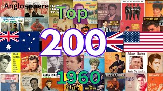 Anglosphere Top 200 1960 [upl. by Nosnarb96]