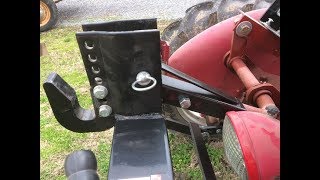 Farmall Cub  3point Quick Hitch install video [upl. by Bonnette]