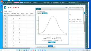 Wilcox Rank Sum Test in StatCrunch [upl. by Ettennad]