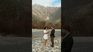 Kamikochi Elopement Nagano Japan japanelopement japanelopementplanner nagano takayama [upl. by Gilliette]