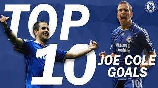 TOP 10 Joe Cole Goals For The Blues  Chelsea Tops [upl. by Yelehsa219]