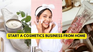 10 Easy Cosmetics Business Ideas  Start Your Beauty Brand from Home💡 [upl. by Anerb]