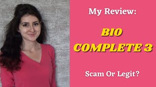 My Review Bio Complete 3 Gundry MD  Scam Any Side Effects [upl. by Mesics490]