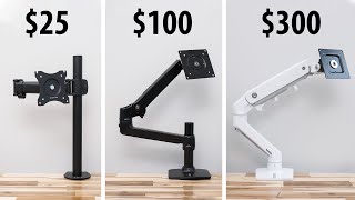 25 vs 300 Monitor Arm  What Stands Do I Recommend [upl. by Berkshire]