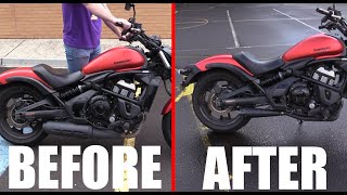 Putting Two Brothers Exhaust on my Vulcan S [upl. by Hadwin385]