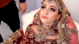 Kashees Bridal Makeup Tutorial l Kashees Makeup Castle [upl. by Irem]