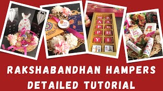 Raksha Bandhan Hampers  Rakhi Special Chocolate Recipe  Rakhi Gift Under 200  Rakhi Hampers [upl. by Nauj]