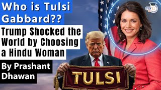 Trump Shocked the World by Choosing a Hindu Woman USAs Spy Chief  Who is Tulsi Gabbard [upl. by Eetsim503]