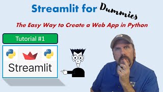 Python Streamlit for Dummies [upl. by Fontana]