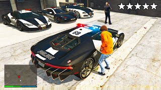 ROBANDO COCHES de POLICÍA en GTA 5 [upl. by Ikoek332]