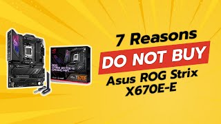 DONT BUY ASUS ROG Strix X670EE Before Watching This Video 🚫💻 [upl. by Halla]