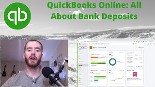 How To Enter Bank Deposits in QuickBooks Online [upl. by Oremar]