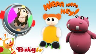 Hippa Hippa Hey 😎 Fun Puzzle Games for Kids 🧩  Cartoons  Toys for Kids BabyTV [upl. by Neelak]