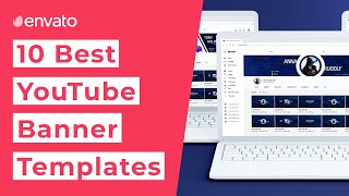 10 Best YouTube Banner Templates 2021 [upl. by Tutto]