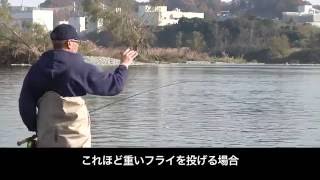 Skagit Casting demonstrated by Ed Ward Part 1 [upl. by Hamon]